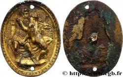 ART, PAINTING AND SCULPTURE Médaille, Couple antique, tirage uniface