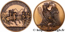 PREMIER EMPIRE Médaille, Napoléon en Egypte, refrappe