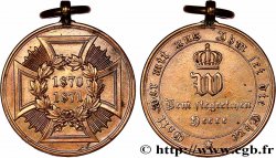 GERMANY - KINGDOM OF PRUSSIA - WILLIAM I Médaille commémorative, Guerre de 1870-1871