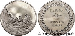 THE 100 GREATEST MASTERPIECES Médaille, La brise se lève de Homer