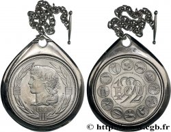V REPUBLIC ECU Europa, monté en pendentif