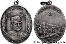 TROISIÈME RÉPUBLIQUE Médaillette, Général Joffre, Honneur au 75