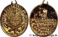 LOUIS XVI Médaille, Pacte fédératif