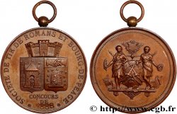 SHOOTING AND ARQUEBUSE Médaille, Concours de tir, Société de tir
