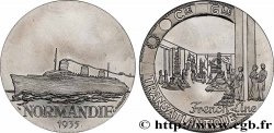 QUINTA REPUBLICA FRANCESA Médaille, Paquebot Normandie