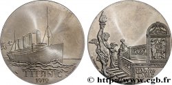 SEA AND NAVY : SHIPS AND BOATS Médaille, Paquebot Titanic