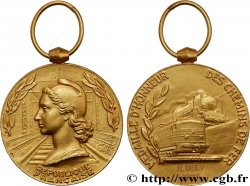 QUINTA REPUBLICA FRANCESA Médaille d’honneur des Chemins de Fer