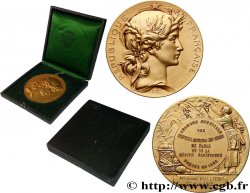 TROISIÈME RÉPUBLIQUE Médaille, Chambre syndicale des distillateurs en gros de Paris et région parisienne