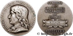 PROFESIONAL ASSOCIATIONS - TRADE UNIONS Médaille, Denis Sapin, Syndicat des industries mécaniques de France