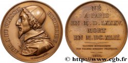 GALERIE MÉTALLIQUE DES GRANDS HOMMES FRANÇAIS Médaille, Armand Jean du Plessis de Richelieu, refrappe