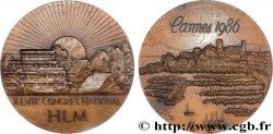 QUINTA REPUBLICA FRANCESA Médaille, XLVIIe Congrès National HLM