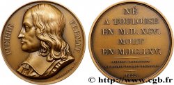 GALERIE MÉTALLIQUE DES GRANDS HOMMES FRANÇAIS Médaille, Pierre de Fermat, refrappe
