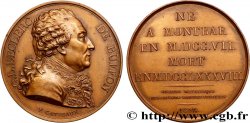GALERIE MÉTALLIQUE DES GRANDS HOMMES FRANÇAIS Médaille, Georges-Louis Leclerc de Buffon, refrappe