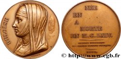 GALERIE MÉTALLIQUE DES GRANDS HOMMES FRANÇAIS Médaille, Héloise, refrappe