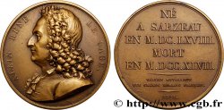 GALERIE MÉTALLIQUE DES GRANDS HOMMES FRANÇAIS Médaille, Alain René le Sage, refrappe