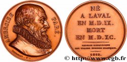 GALERIE MÉTALLIQUE DES GRANDS HOMMES FRANÇAIS Médaille, Ambroise Pare, refrappe