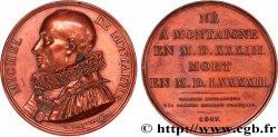 GALERIE MÉTALLIQUE DES GRANDS HOMMES FRANÇAIS Médaille, Michel de Montaigne