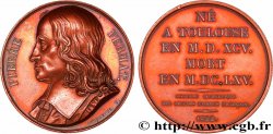 METALLIC GALLERY OF THE GREAT MEN FRENCH Médaille, Pierre de Fermat 