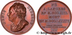 GALERIE MÉTALLIQUE DES GRANDS HOMMES FRANÇAIS Médaille, Denis Diderot