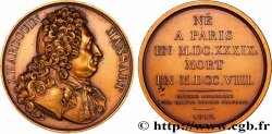 GALERIE MÉTALLIQUE DES GRANDS HOMMES FRANÇAIS Médaille, Jules Hardouin-Mansart, refrappe