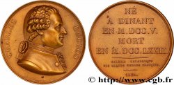 GALERIE MÉTALLIQUE DES GRANDS HOMMES FRANÇAIS Médaille, Charles Pinot Duclos, refrappe