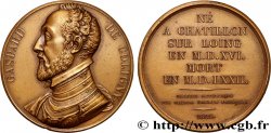 GALERIE MÉTALLIQUE DES GRANDS HOMMES FRANÇAIS Médaille, Gaspard II de Coligny, refrappe