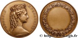 SECOND EMPIRE Médaille, Eugénie impératrice, refrappe