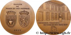 QUINTA REPUBLICA FRANCESA Médaille, Centenaire de la Banque Paribas