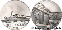 CINQUIÈME RÉPUBLIQUE Médaille, Paquebot Queen Mary