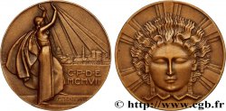 TERCERA REPUBLICA FRANCESA Médaille, l’Électricité et Paris