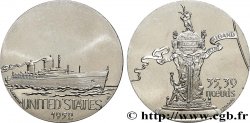 FUNFTE FRANZOSISCHE REPUBLIK Médaille, Paquebot United States