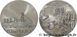 QUINTA REPUBBLICA FRANCESE Médaille, Paquebot Ile de France