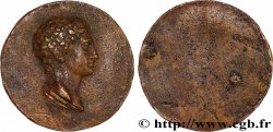 ART, PEINTURE ET SCULPTURE Médaille, Buste masculin, tirage uniface TTB