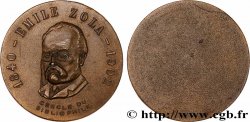 LITTÉRATURE : ÉCRIVAINS/ÉCRIVAINES - POÈTES Médaille, Emile Zola, Cercle du bibliophile