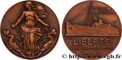 QUATRIÈME RÉPUBLIQUE Médaille, Paquebot “Liberté”