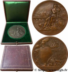 TROISIÈME RÉPUBLIQUE Médaille, Banque de Paris et des Pays-Bas, 50e anniversaire