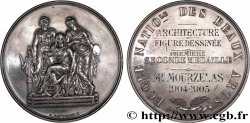 ACADÉMIES D ARCHITECTURE (DIVERSES) Médaille, Prix, Architecture et Figure dessinée, École Nationale des Beaux-Arts