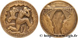 SUISSE Médaille, Tunnel Dixence, Pont du trient
