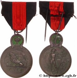 BELGIQUE - ROYAUME DE BELGIQUE - ALBERT Ier Médaille, Yser