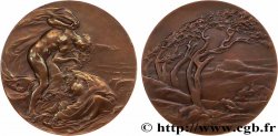 ART, PEINTURE ET SCULPTURE Médaille, Le Vent par Camille Lefèvre TTB+
