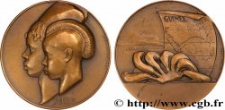 DRITTE FRANZOSISCHE REPUBLIK Médaille, Couple Peulhs