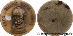 LITTÉRATURE : ÉCRIVAINS/ÉCRIVAINES - POÈTES Médaille, Emile Zola, Cercle du bibliophile