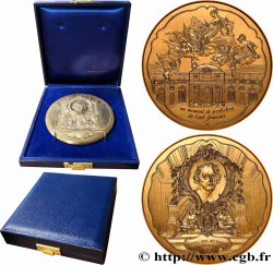 FUNFTE FRANZOSISCHE REPUBLIK Médaille, Louis XV, un moment de perfection de l’art français, Exemplaire Editeur