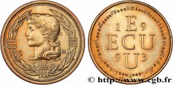 CINQUIÈME RÉPUBLIQUE Médaille symbolique, Ecu Europa