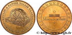 TOURISTIC MEDALS Médaille touristique, Moulin à papier Vallis Clausa, Fontaine de Vaucluse