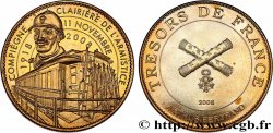 MÉDAILLES TOURISTIQUES Médaille touristique,Trésors de France, Clairière de l’Armistice, Compiègne