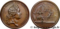 LOUIS XIV LE GRAND ou LE ROI SOLEIL Médaille, Les trois victoires (Fleurus, Beachy Head et Staffarde)