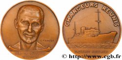 SEA AND NAVY : SHIPS AND BOATS Médaille, Père Charles de Foucauld, Chargeurs réunis