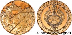 QUINTA REPUBLICA FRANCESA Médaille, La marche des parisiens sur Versailles