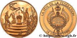 CINQUIÈME RÉPUBLIQUE Médaille, Fête de la Fédération